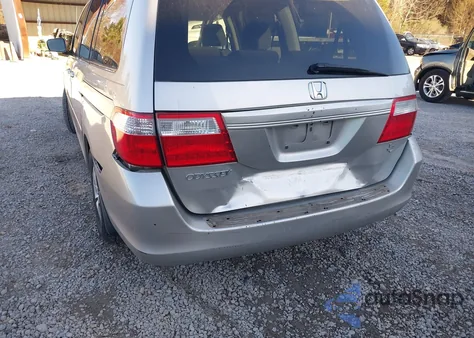 2007 Honda Odyssey Ex из США, поврежденный, VIN 5FNRL38497B438759